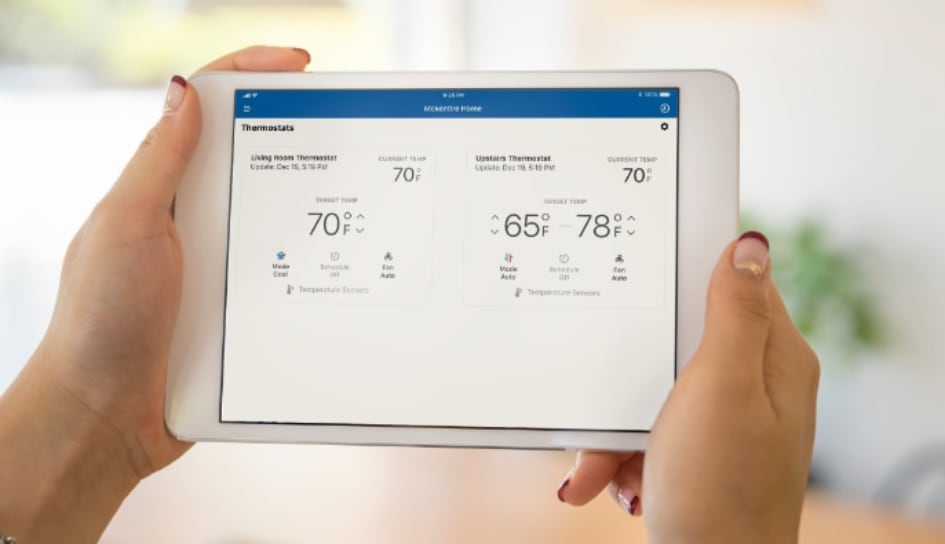 Thermostat control in Fayetteville